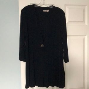 Chicos “travel collection “ matte jersey casual jacket/blazer